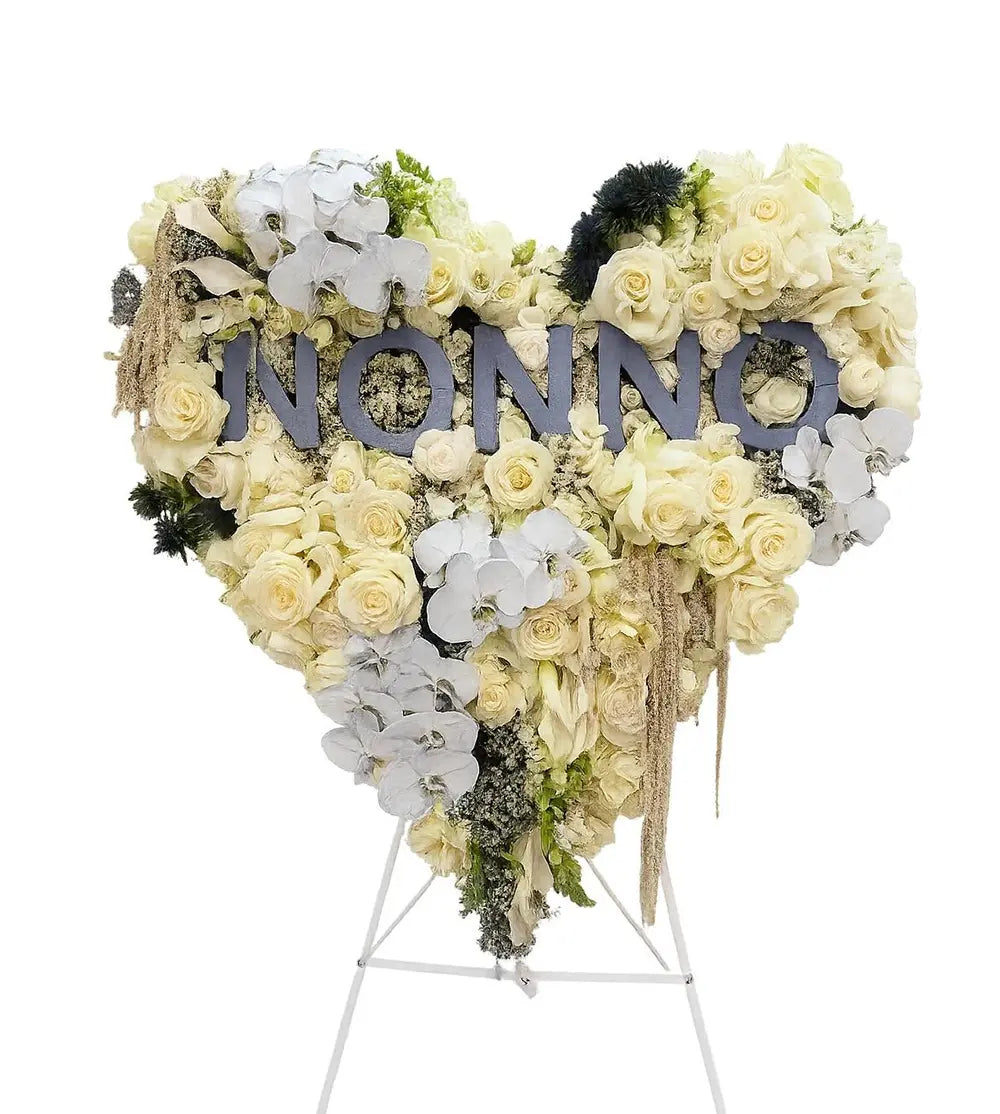 Funeral Heart Tribute