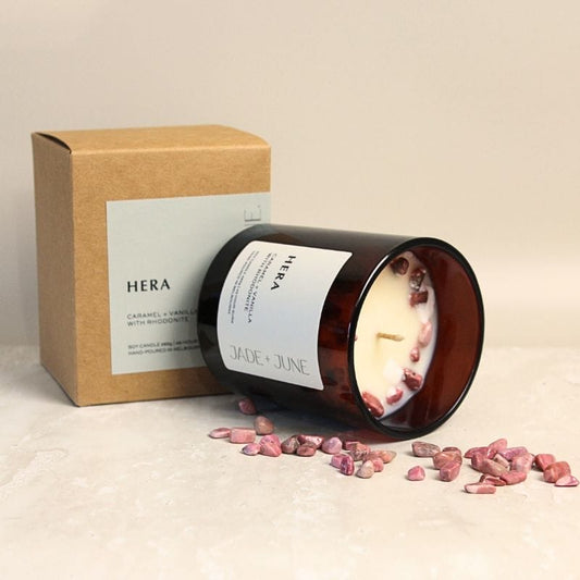 Jade and June candle selection